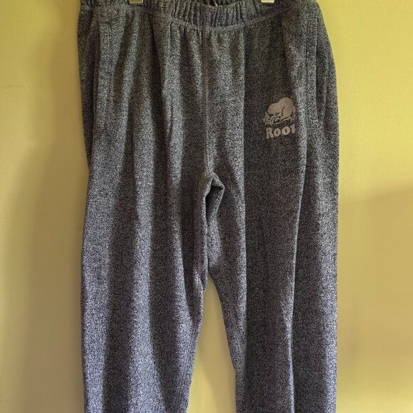 Roots Organic Original Sweatpant Salt & Pepper - Size Small - Picture 3 of 5